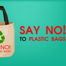 Say NO to plastic bags