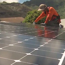 Solar power self-supply
