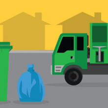 I pick up litter